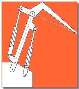 Crane Lifting Actuator Mechanism Design Validation using SolidWorks simulation