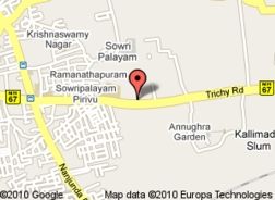 Map Location of EGS India in Coimbatore